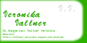 veronika vallner business card